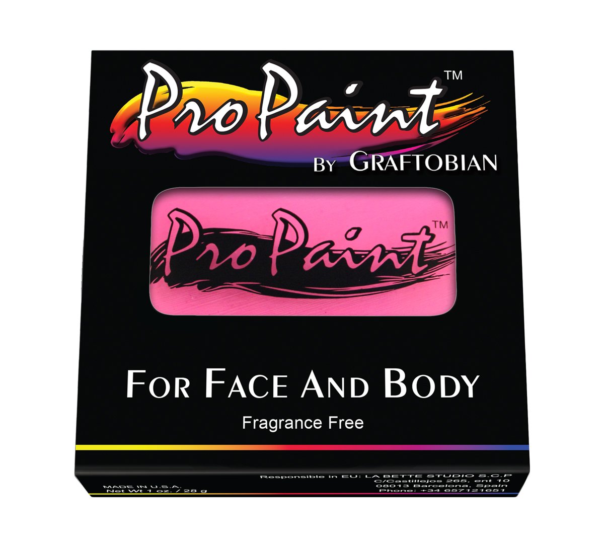 Graftobian Propaint - Tickled Pink (30 ml) Beauty & Personal Care Graftobian