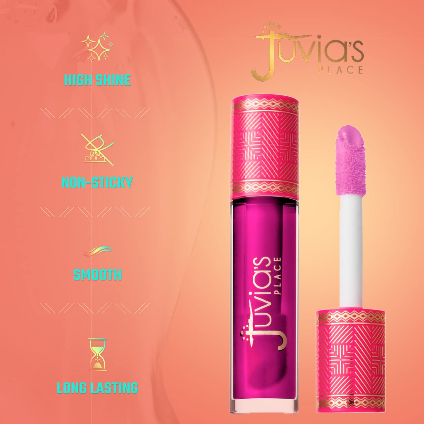 Juvia's Place,Lip Gloss Glass Sweet Beets, Berry, Long Lasting Hydrating The Reds & Berries,16 oz Beauty & Personal Care Juvia's Place