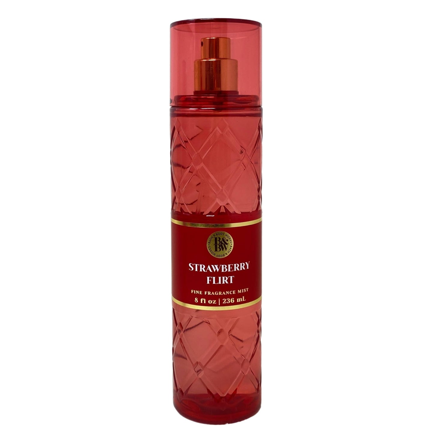 Bath & Body Works Strawberry Flirt 2 Pack Fine Fragrance Mist Bundle - Full Size Beauty & Personal Care Bath & Body Works