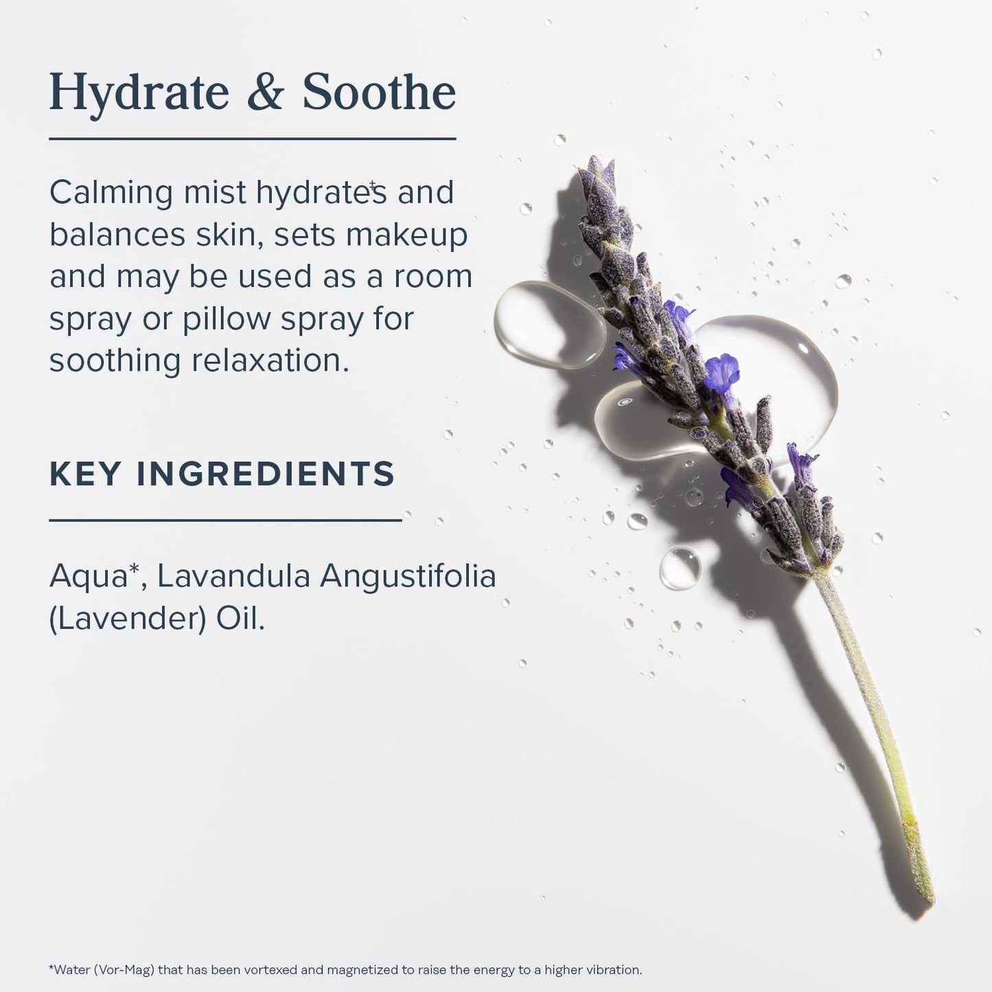 HERITAGE STORE Lavender Water Mist, Face and Body Spray, Pillow Spray, Room Spray, Calms and Balances Skin and Spaces, Soothing Lavender Scent, Made Beauty & Personal Care HERITAGE STORE