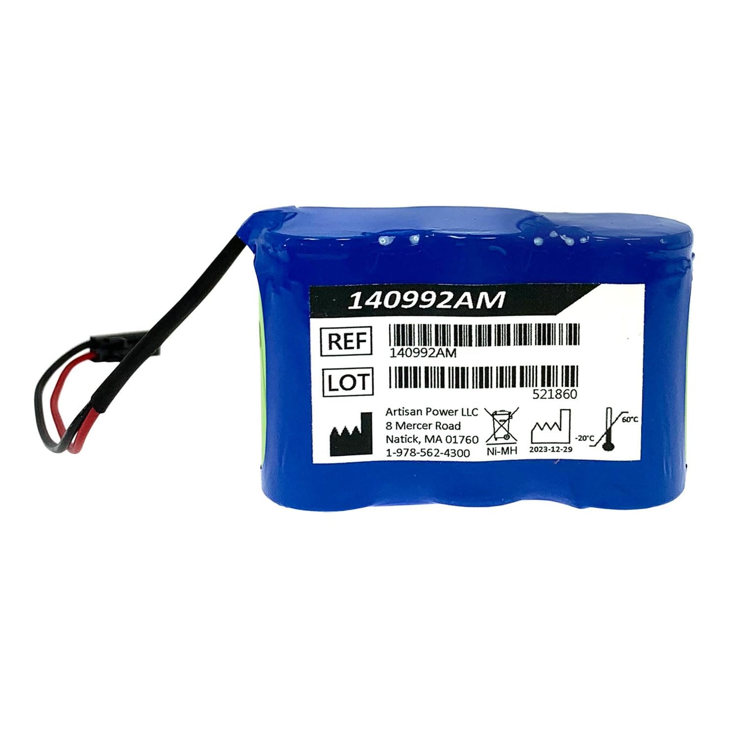 Artisan Power Replacement Battery for Alaris MedSystem III - 2860, 2863, 2865, 2866 - Replaces Battery Number 140992 Beauty and Personal Care Artisan Power