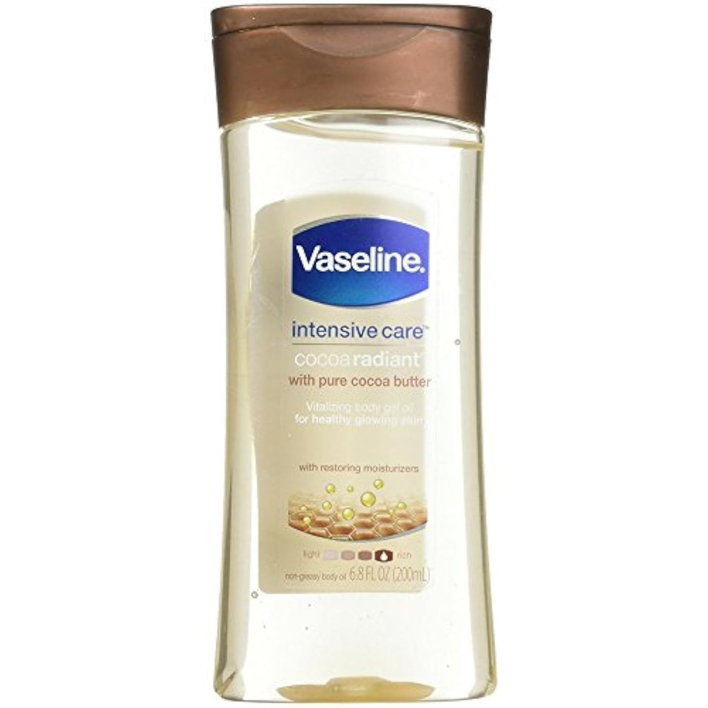 Vaseline Intensive Care Body Gel Oil, Cocoa Radiant, 6.8 oz Beauty & Personal Care Vaseline