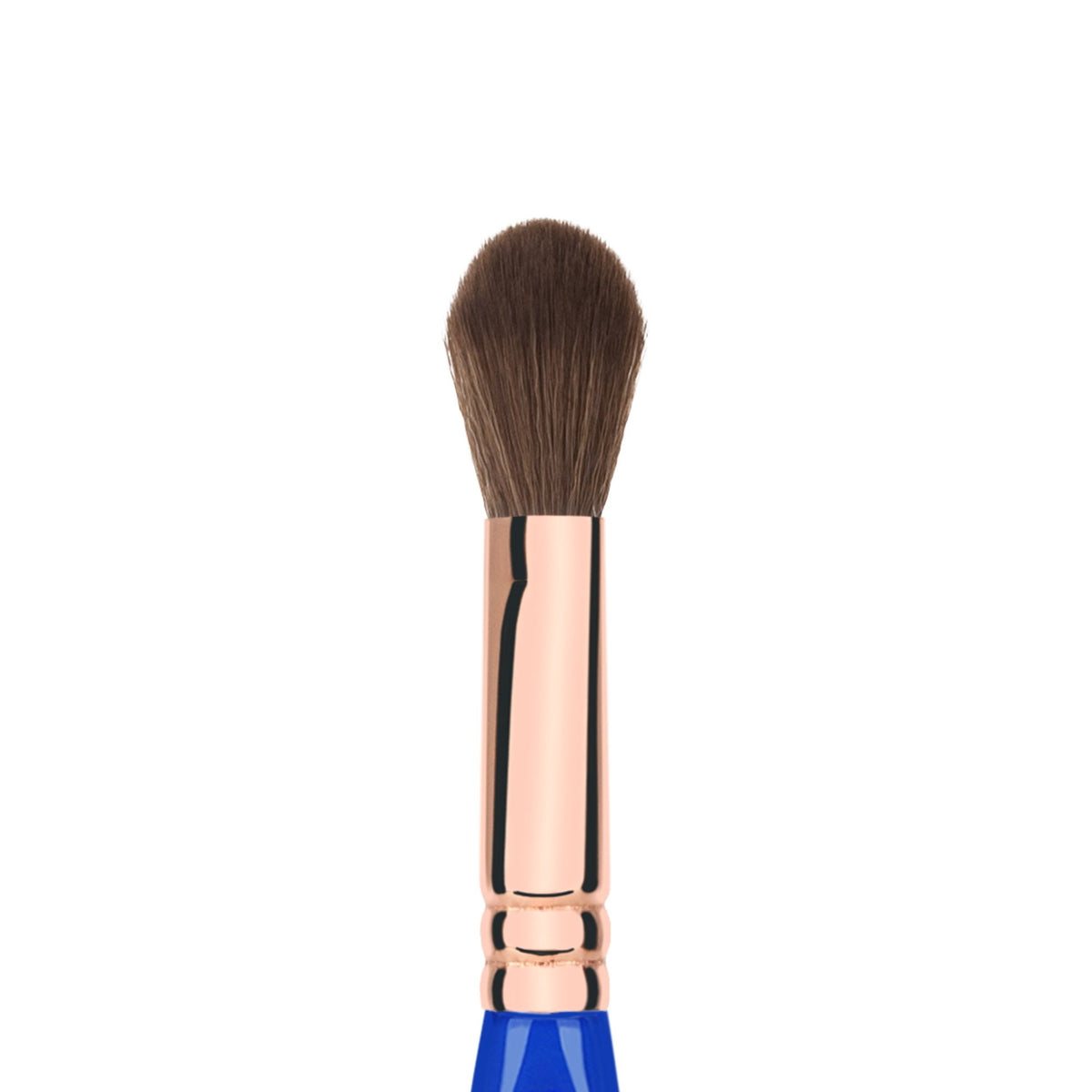 Bdellium Tools Professional Makeup Brush - Golden Triangle 940 Face Blending - With All Vegan and Soft Synthetic Fibers, For Facial Sculpting (Blue