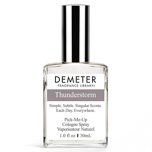 DEMETER Natural Perfume Spray Cologne for Women and Men, Thunderstorm, 1 oz Beauty & Personal Care DEMETER