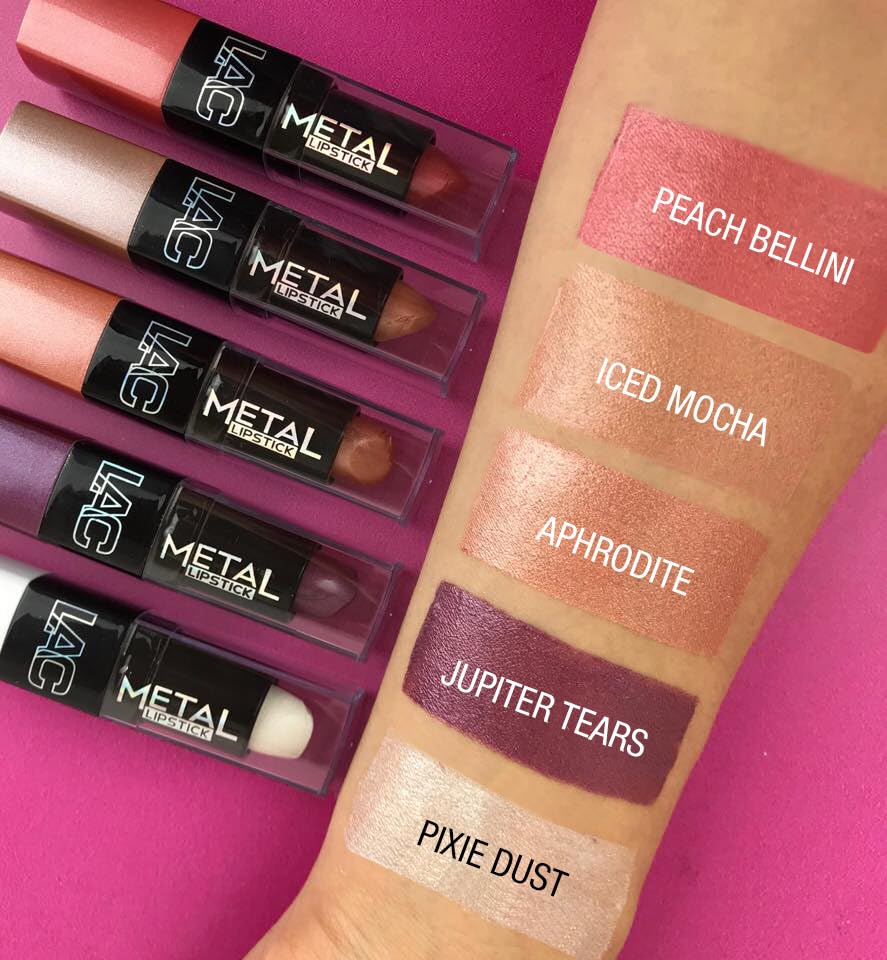 L.A. COLORS Metal Lipstick, Iced Mocha CML564 Beauty & Personal Care L.A. COLORS