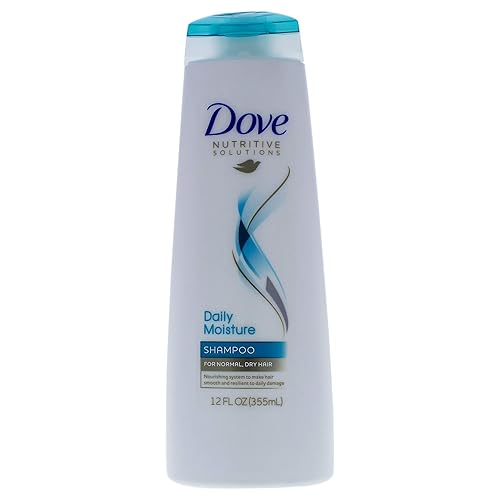 Dove Nutritive Solutions Moisturizing Shampoo for Normal to Dry Hair Daily Moisture Formulated with Pro-Moisture Complex for Manageable and Silky Beauty & Personal Care Dove