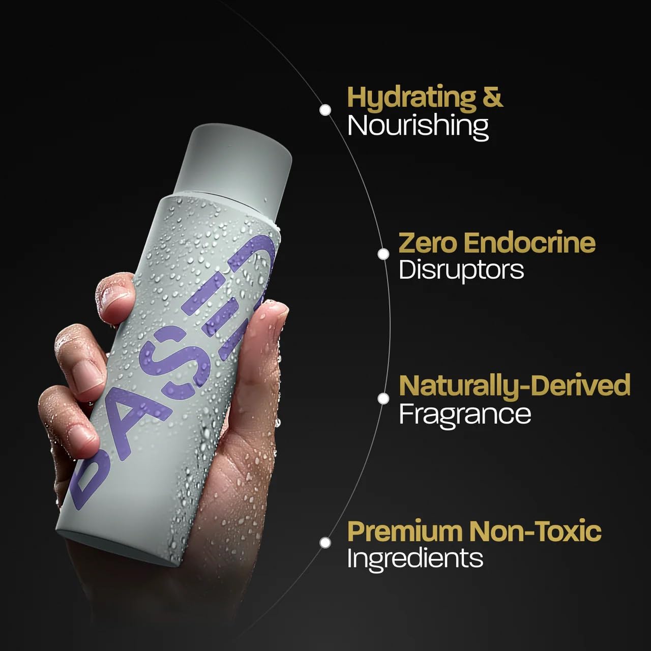 BASED Shower Duo Shampoo & Conditioner Bundle with Peppermint Oil & Coconut Oil, Cleansing Shampoo & Hydrating Conditioner for Men, No Sulfates Beauty & Personal Care BASED BODYWORKS