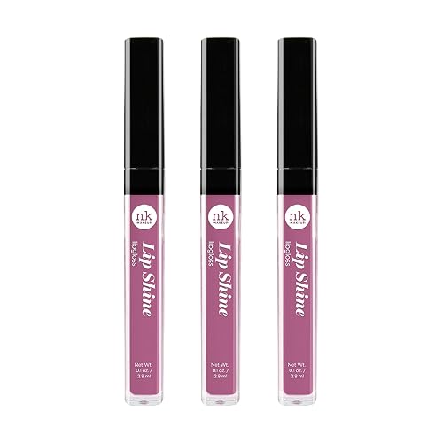 NICKA K NEW YORK Lipshine, Cosmetics, vibrant colors, bright colors, shining lips, lip shine, long lasting (AMZ266) Beauty & Personal Care NICKA K NEW YORK