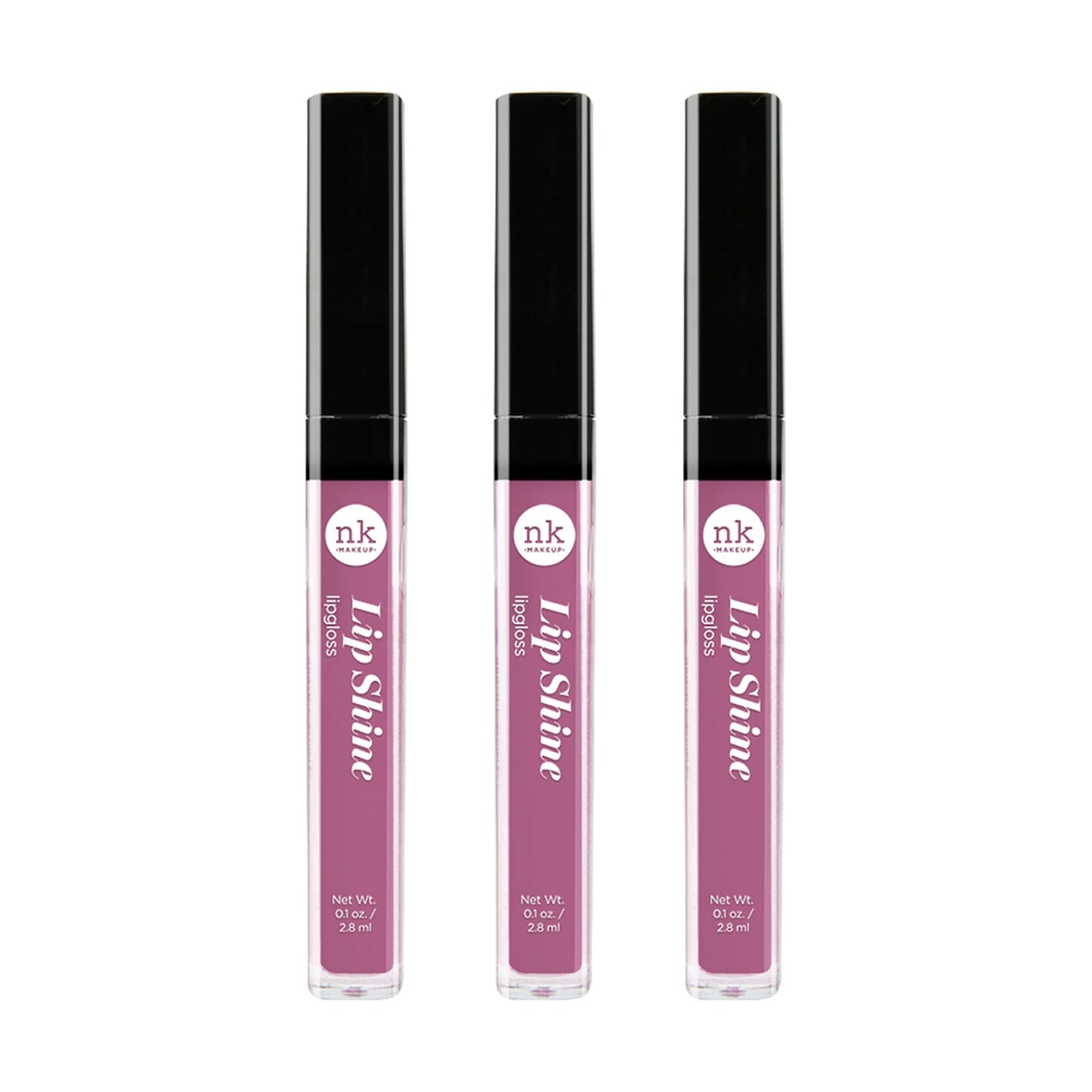 NICKA K NEW YORK Lipshine, Cosmetics, vibrant colors, bright colors, shining lips, lip shine, long lasting (AMZ266) Beauty & Personal Care NICKA K NEW YORK