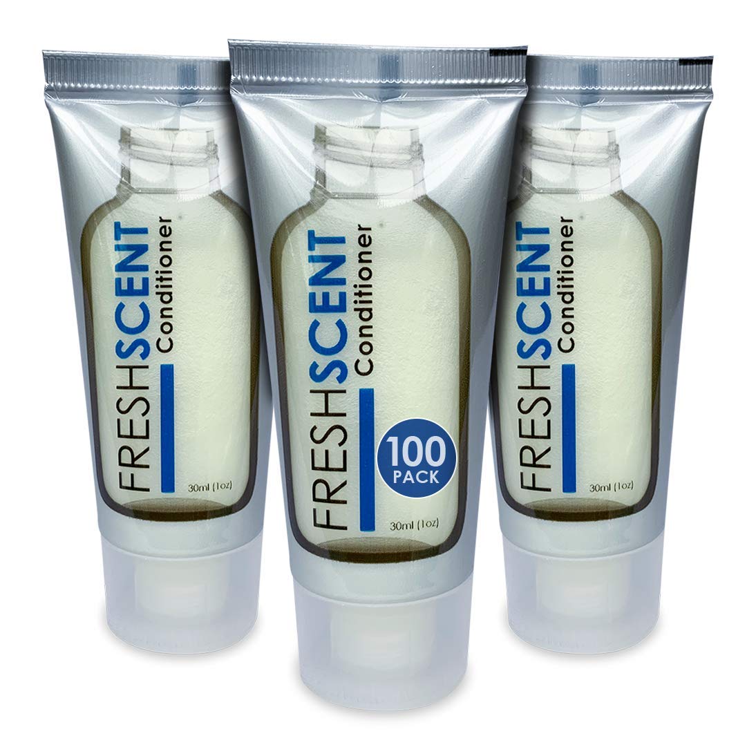 Freshscent Conditioner 1oz (100 Pack) Hotel Travel Size, Bulk Amenities and Toiletries for Hospitality Beauty & Personal Care Freshscent