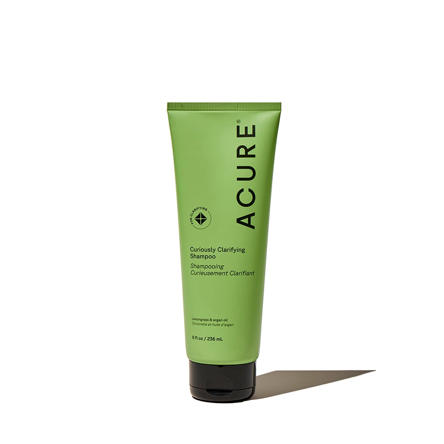 Acure Curiously Clarifying Shampoo 8oz – Deep Clean & Scalp Detox for Oily Hair, Removes Buildup, Sulfate-Free, Vegan, for Men & Women Beauty & Personal Care Acure