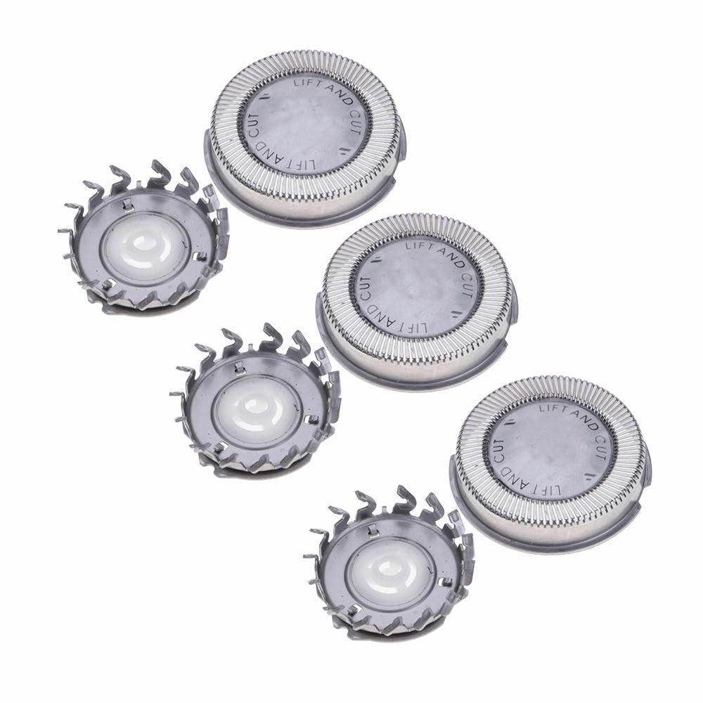 Electric Razor Replacement Shaver Heads for Philips HQ55 HQ3 HQ4+ HQ56 HQ6906 HQ6900 HQ6940 HQ6970 HQ6904 Reflex Plus and Electric Micro Action 3 Beauty and Personal Care Diertudmy
