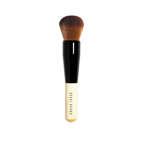 Bobbi Brown Full Coverage Face Brush | Round-Head Makeup Brush for Blending Liquid Foundation Beauty & Personal Care Bobbi Brown