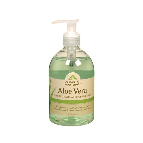 Clearly Natural Liq Soap W/Pump Aloe Vera 12 Fz Beauty & Personal Care Clearly Natural