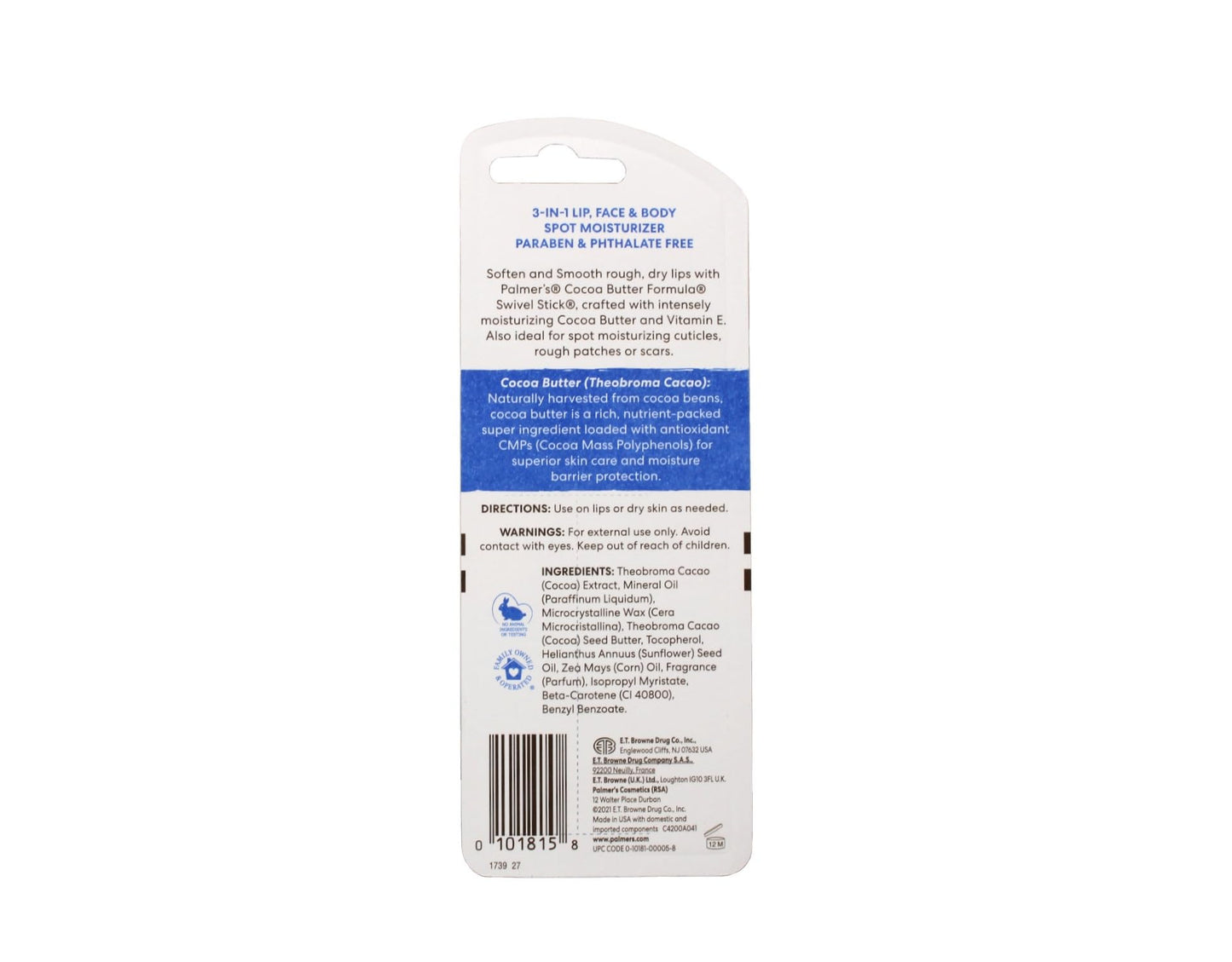 Palmer's Cocoa Butter Formula Swivel Stick, 0.5 Ounce (Pack of 3) Beauty & Personal Care Palmer's