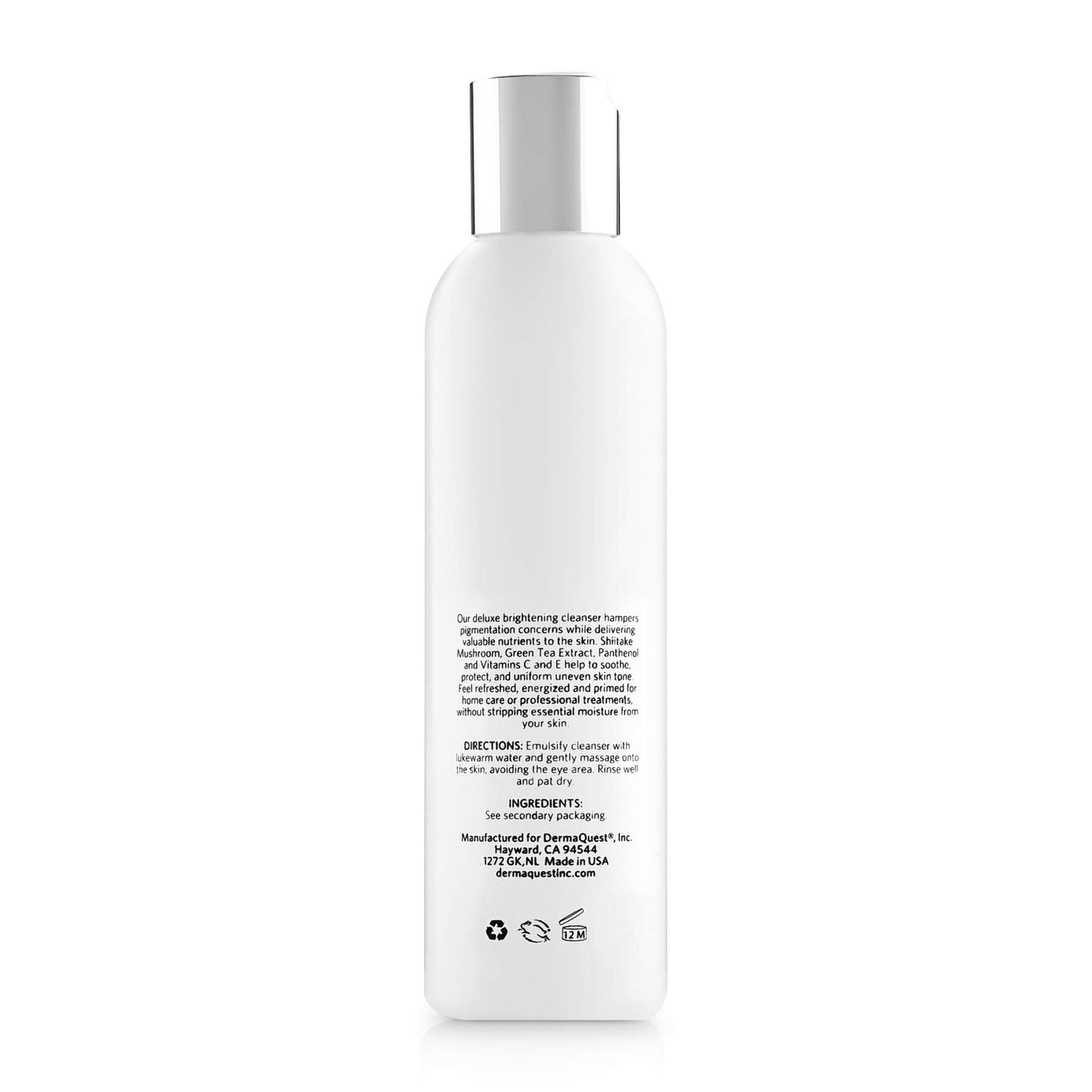 DermaQuest SkinBrite Facial Cleanser - Hydrating & Brightening Skin Cleanser - Balance Uneven Skin Tone and Hyperpigmentation (6 oz.) Beauty & Personal Care DermaQuest