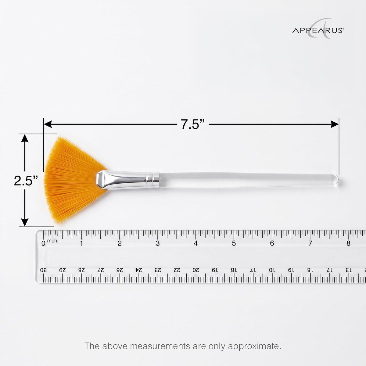 Appearus Taklon Fan Mask Brush Large