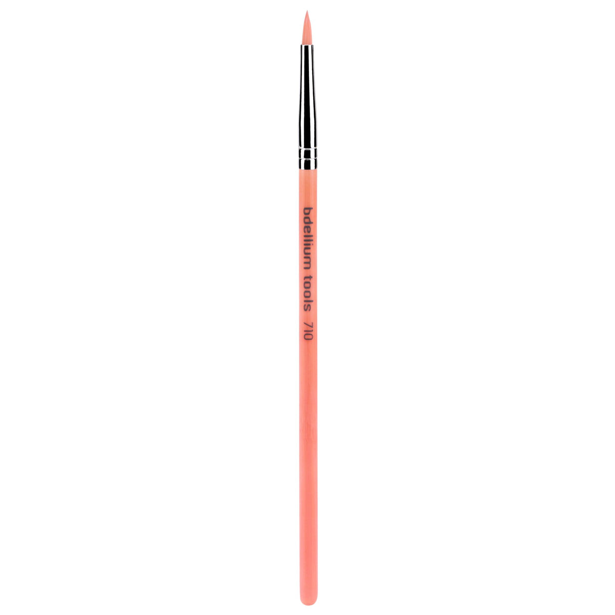 Bdellium Tools Professional Makeup Brush - Pink Bambu Series 710 Eye Liner - With Soft Synthetic Fibers, For Lining the Eyes (Pink, 1pc)