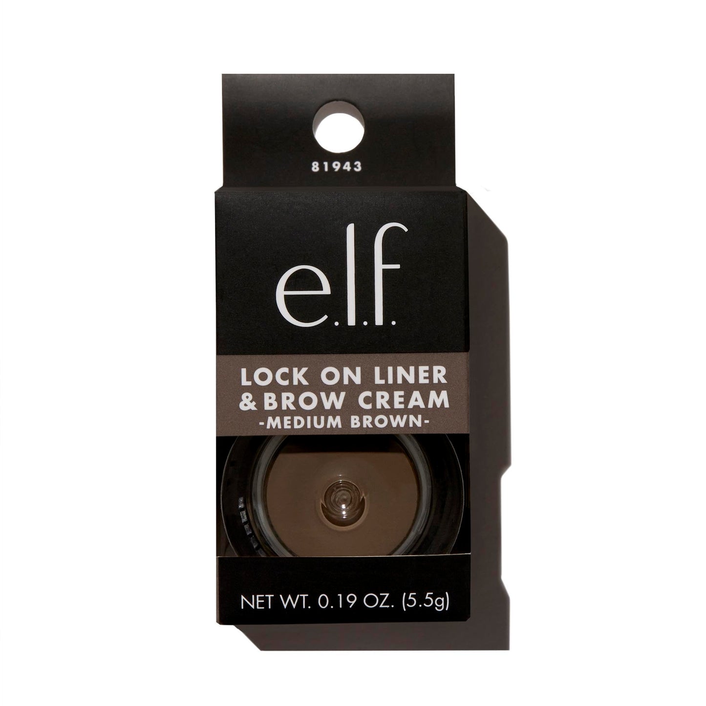 e.l.f. Lock On Liner and Brow Cream 81943 Medium Brown Beauty & Personal Care e.l.f.