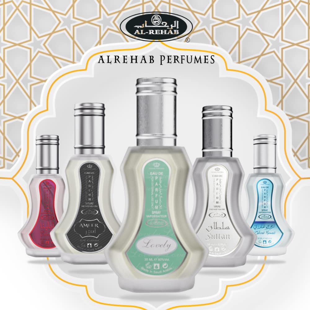 Al Rehab Lovely Eau de Parfum Spray for Unisex, 1.18 Ounce / 35ml Beauty & Personal Care Al-Rehab