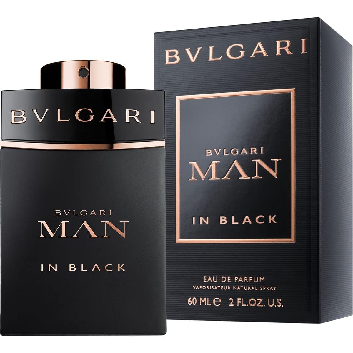 BVLGARI Man in Black Eau de Parfum 2 Fl Oz Beauty & Personal Care BVLGARI