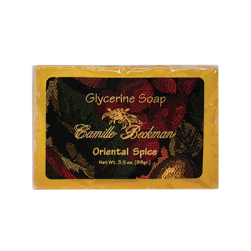 Camille Beckman Oriental Spice Scented Glycerine Bar Soap for Hands, Face and Body, 3 Bars at 3.5 Ounces Each Beauty & Personal Care Camille Beckman