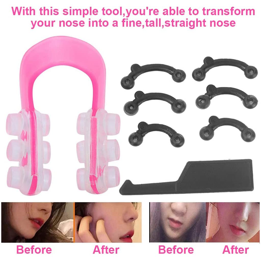 Nose Up Lifting Shaping Clip Invisible Shaper Tool Straightening Beauty Massage Tool Bridge Straightening For Women Men Nose Shaper Clip For Nose Beauty and Personal Care Peiiwdc