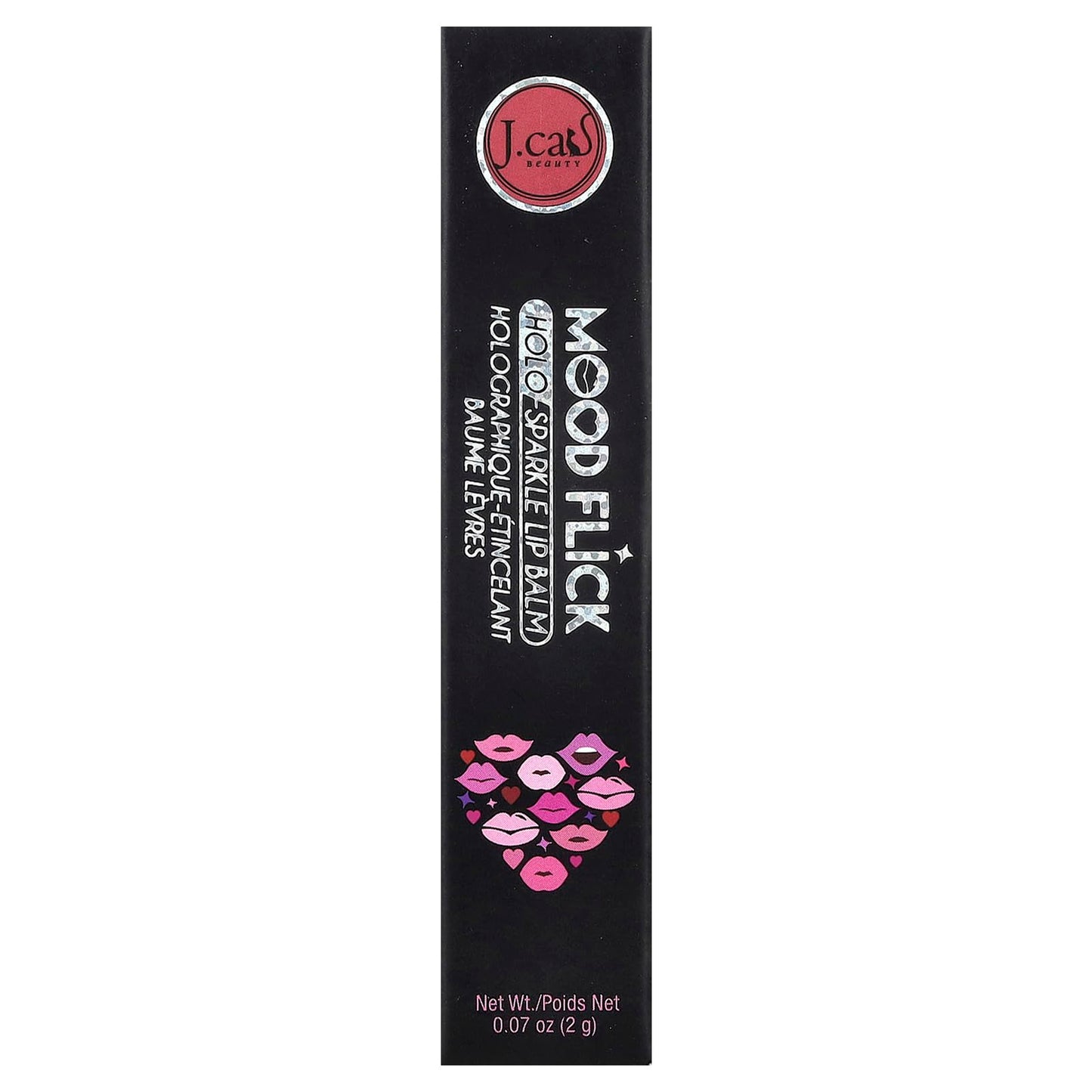 J.Cat Beauty Mood Flick, Holo-Sparkle Lip Balm, MLB101 Switch Off, 0.07 oz (2 g) Beauty & Personal Care J.CAT BEAUTY