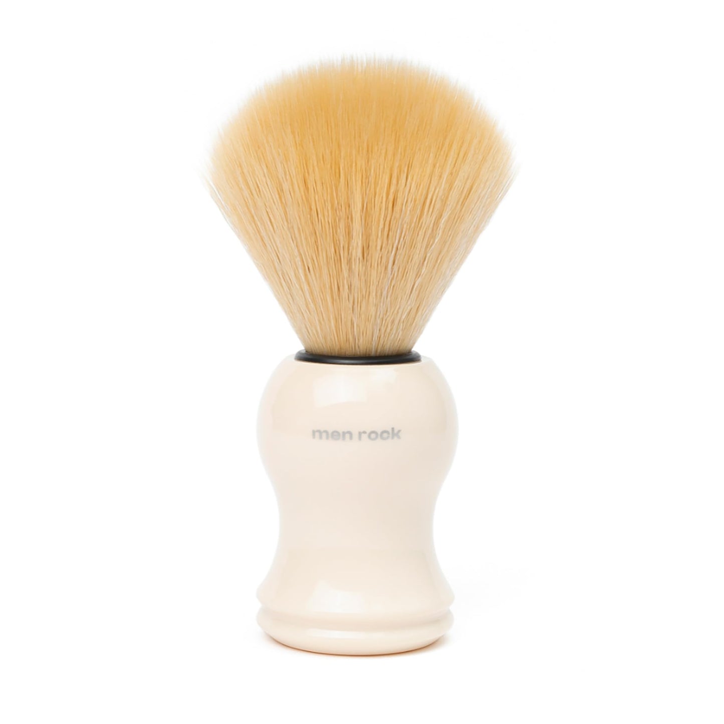 Men Rock The Brush Synthetic Bristles - Soft Bristle Shaving Brushes for Men - Synthetic Shave Brush - Men's Grooming Products - 1 Pc Beauty and Personal Care Men Rock