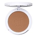 e.l.f. Camo Powder Foundation, Lightweight, Primer-Infused Buildable & Long-Lasting Medium-to-Full Coverage Foundation, Medium 375 N Beauty & Personal Care e.l.f.