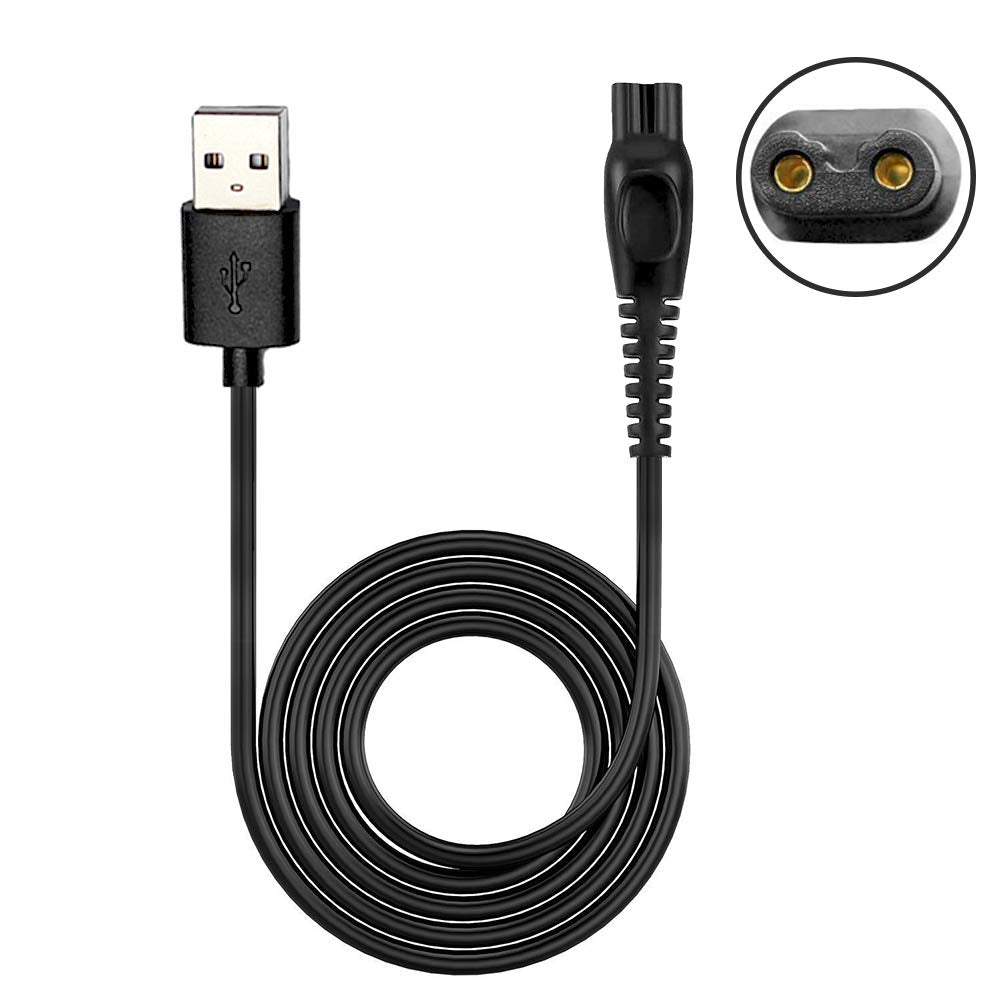 Shaver Power Cord for Philips-Norelco HQ8505 Norelco 7000 5000 3000 Series Shaver USB Charger Line 5V Replacement Charger Cord Beauty and Personal Care INVODA