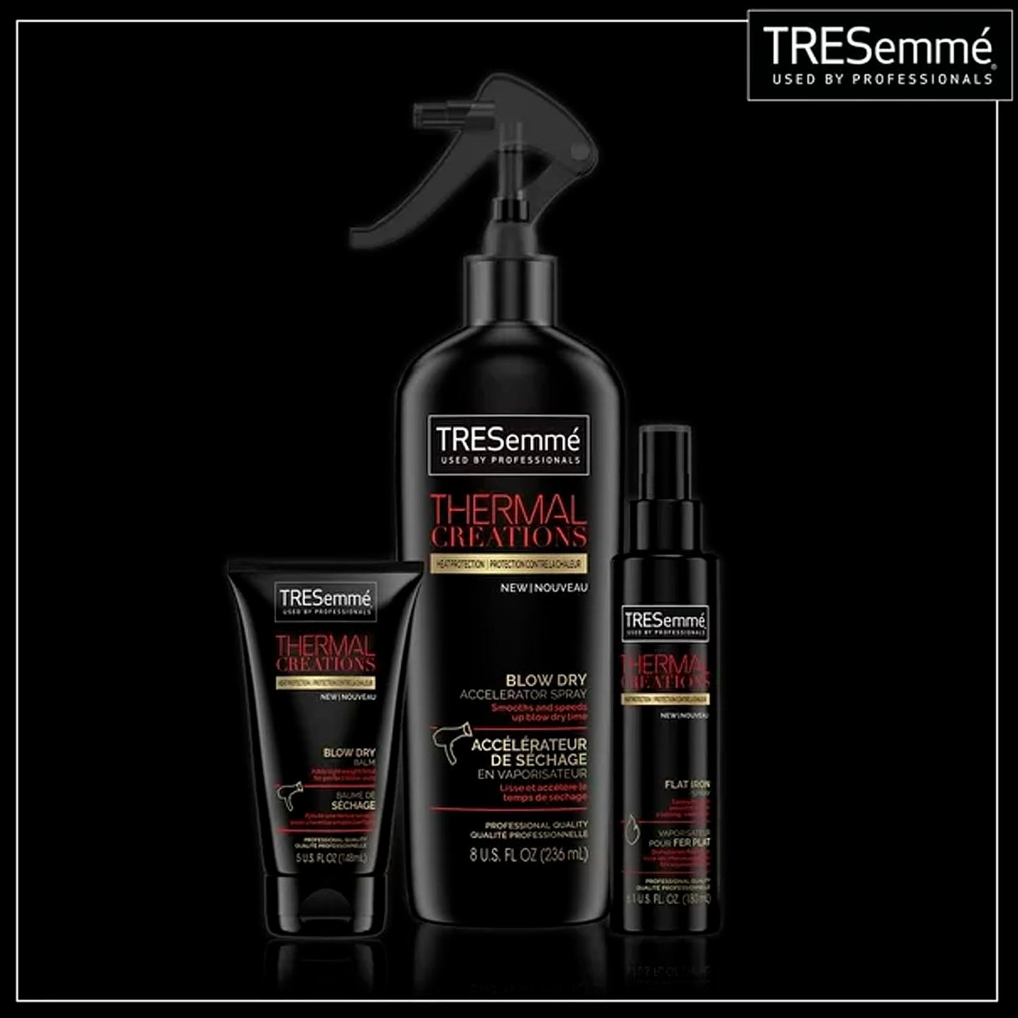 TRESemmé Thermal Creations Blow Dry Accelerator Heat Spray For Hair 8oz Beauty & Personal Care TRESemmé