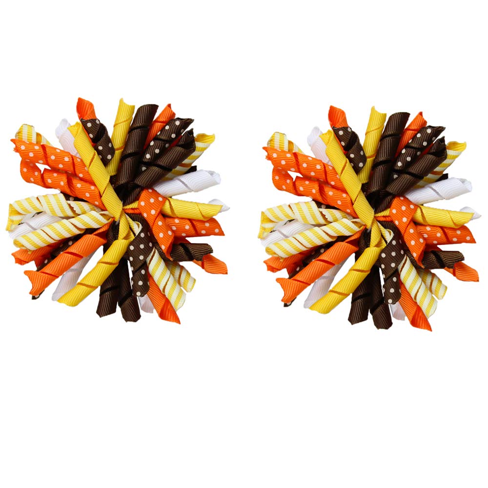 juDanzy 2 Pack of Thanksgiving Korker Hair Clips Beauty & Personal Care juDanzy