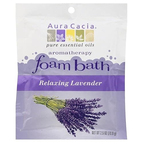 Aura Cacia Foam Bath Relaxing Lavender - 2.5 oz Beauty & Personal Care Aura Cacia