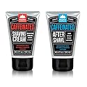 Pacific Shaving Company Caffeinated Shaving Cream & Aftershave Set - Shave Kit for Men - Antioxidant + Caffeine Enriched Shave Cream + Aftershave… Beauty & Personal Care Pacific Shaving Company