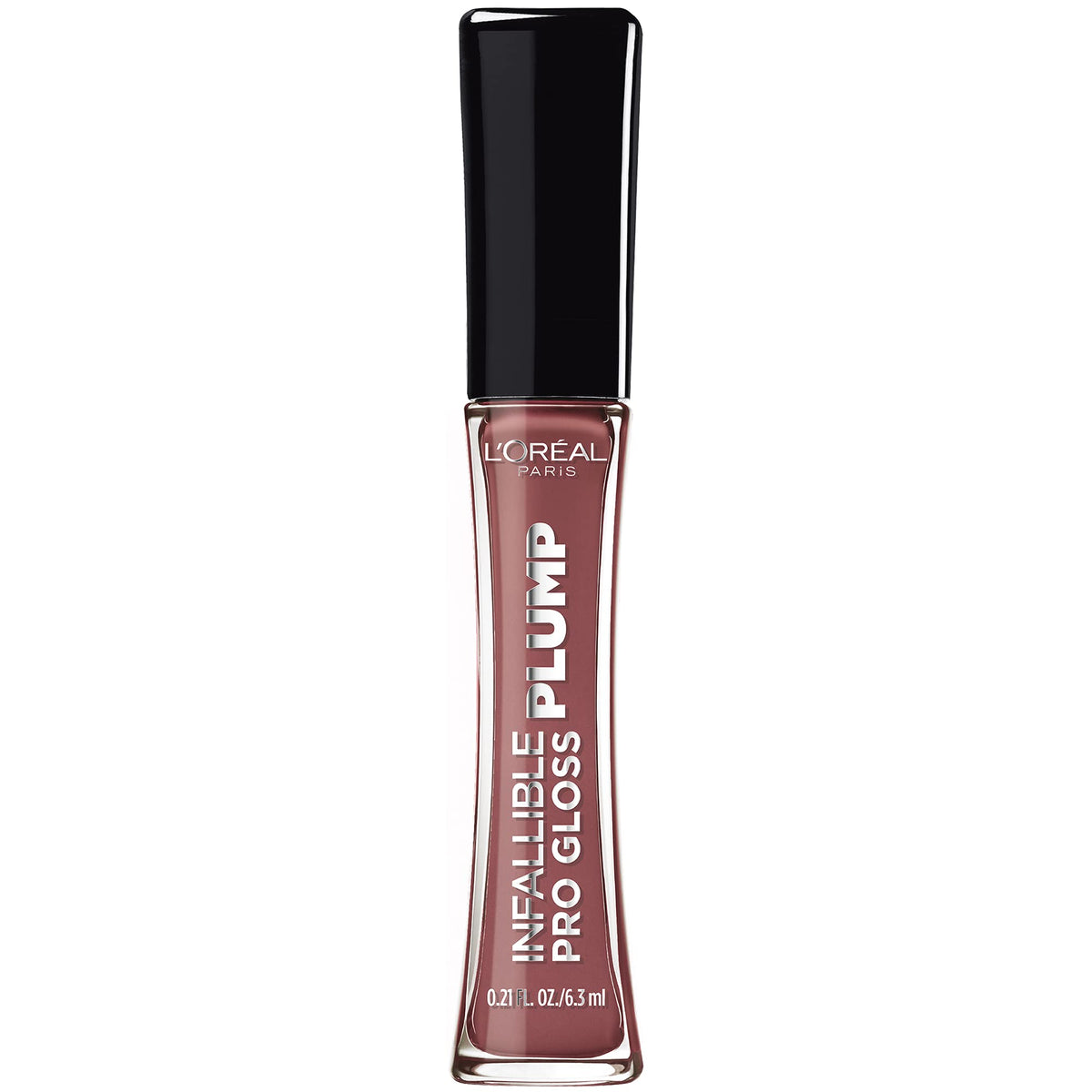 L'Oreal Paris Infallible Pro Gloss Plump Lip Gloss with Hyaluronic Acid, Long Lasting Plumping Shine, Lips Look Instantly Fuller and More Plump