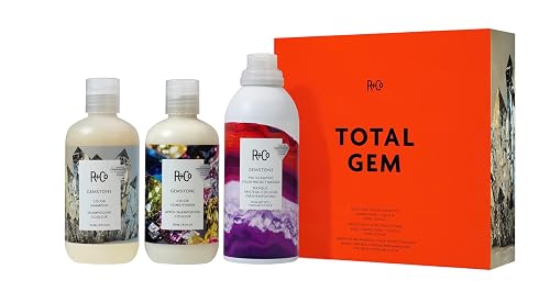 Total Gem Inline Kit | Prolonged Color Vibrancy, Repairs + Nourishes Hair | Vegan + Cruelty-Free | 22.75 Oz Beauty & Personal Care R+Co