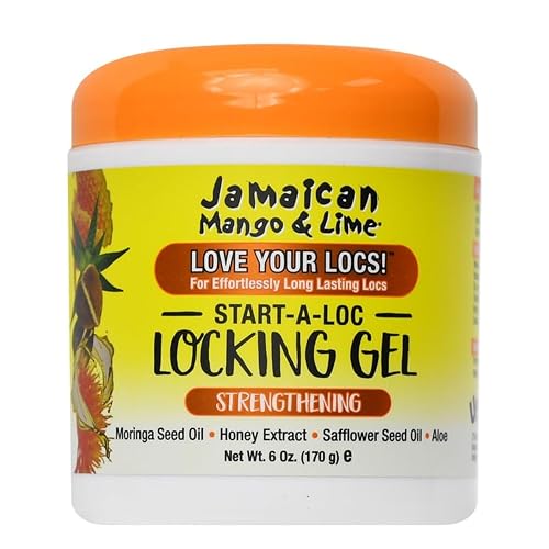 Jamaican Mango & Lime Love Your Locs Start-A-Loc Gel - Extra Hold & Shine for Locs, Twists & Braids - Long-Lasting Styling for Natural Hair Beauty & Personal Care Jamaican Mango & Lime