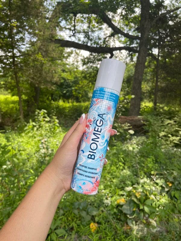 BIOMEGA Moisture Shampoo, Hydrating Formula Cleanses, and Infuses Hair with Omega-Rich Moisturizers and Keratin Amino Acids, 10 oz