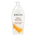 Jergens Ultra Healing Dry Skin Lotion, Hand and Body Moisturizer for Quick Absorption into Extra Dry Skin with Hydralucence Blend, Vitamins C, E Beauty & Personal Care Jergens