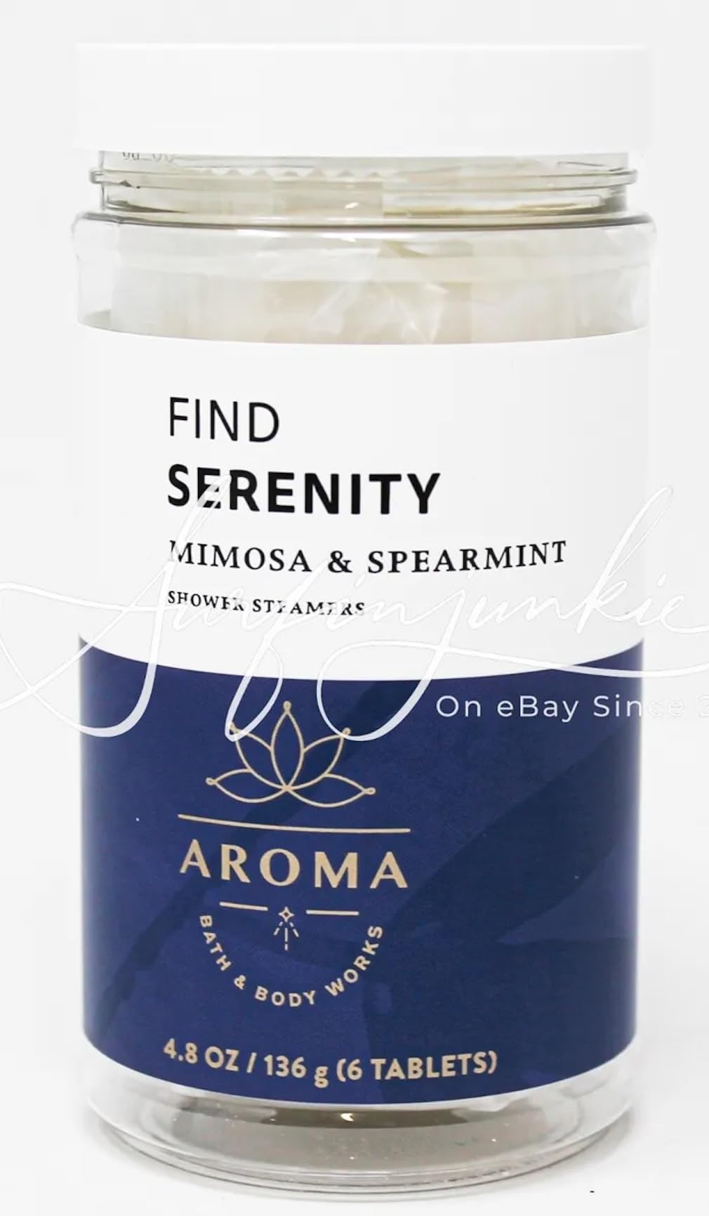 Bath & Body Works Aromatherapy Shower Steamers 4.8 OZ / 136 G Bottle (6 Tablets) (Mimosa Spearmint) Beauty and Personal Care Bath & Body Works