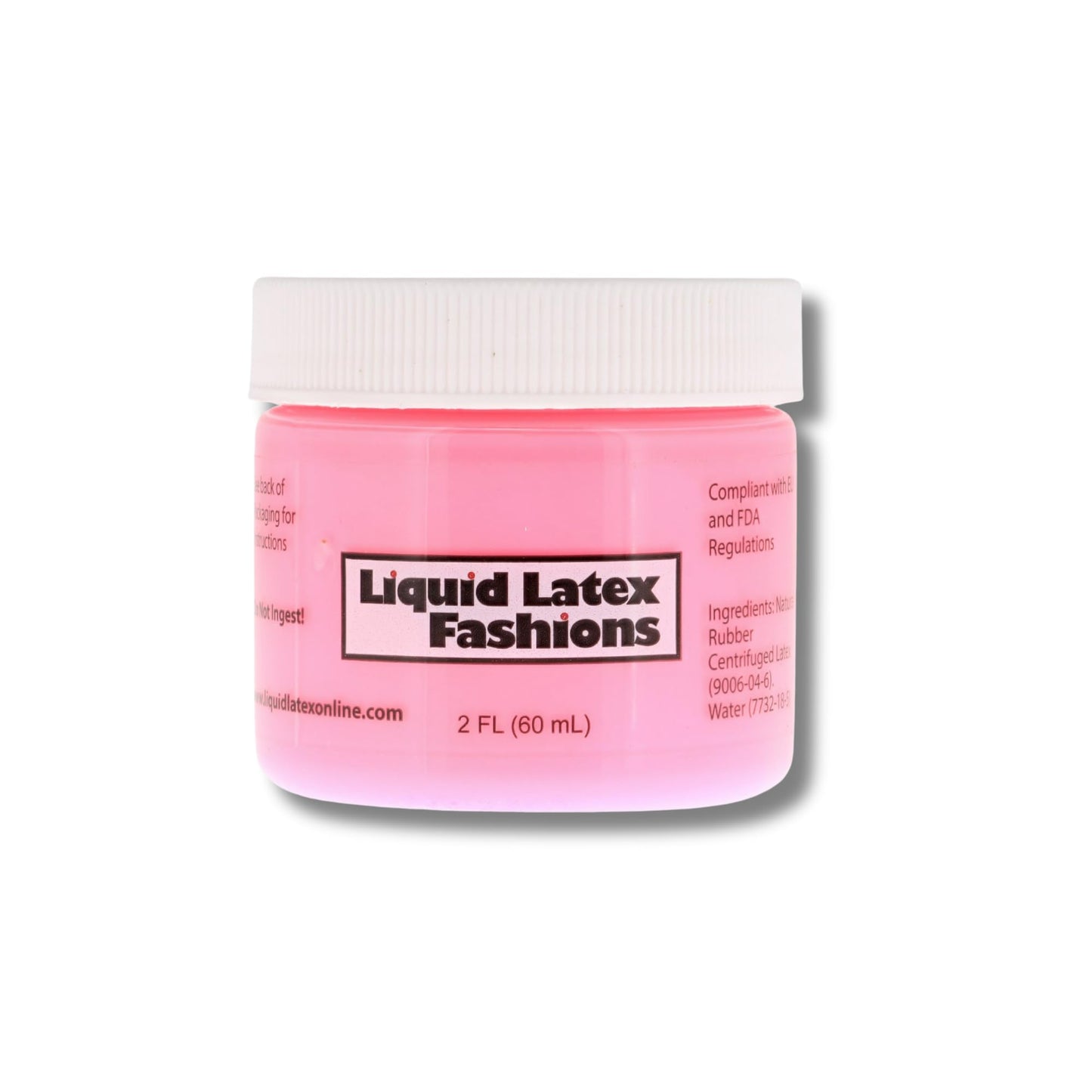 Girls Night Out Liquid Latex Body & Face Paint Kit - Four 1 fl oz (Pink • White • Silver • Black) + 4 Application Brushes - Body Art, Nightclub Beauty & Personal Care Liquid Latex Fashions