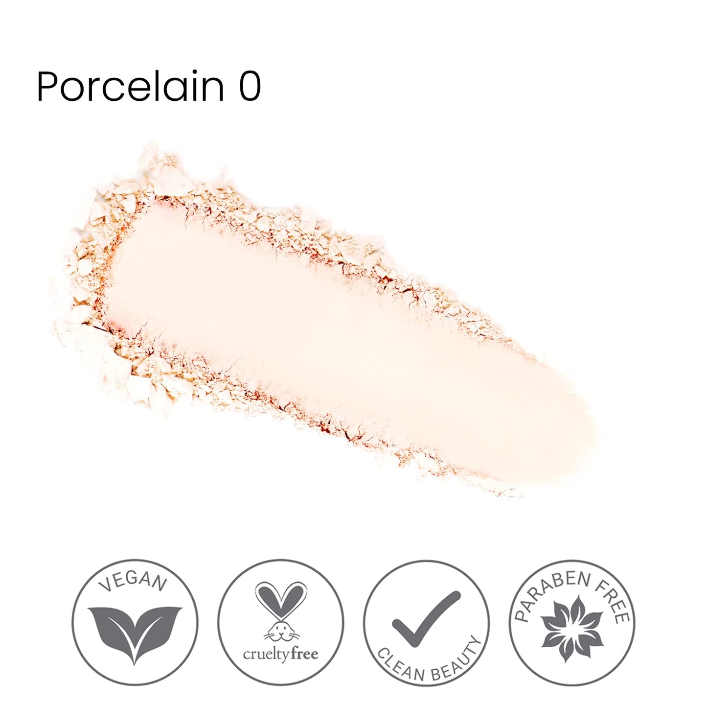 True + Luscious Sheer Halo Complexion Powder in Porcelain - Talc-Free Setting & Foundation Powder - Oil Control Mineral Pressed Powder with Kaolin Beauty & Personal Care True + Luscious