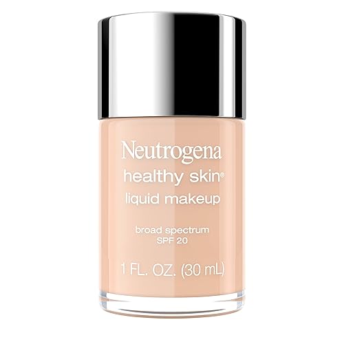 Neutrogena Healthy Skin Liquid Foundation Makeup with Broad Spectrum SPF 20 Sunscreen, Lightweight, Medium Coverage Makeup with Sunscreen Beauty & Personal Care Neutrogena