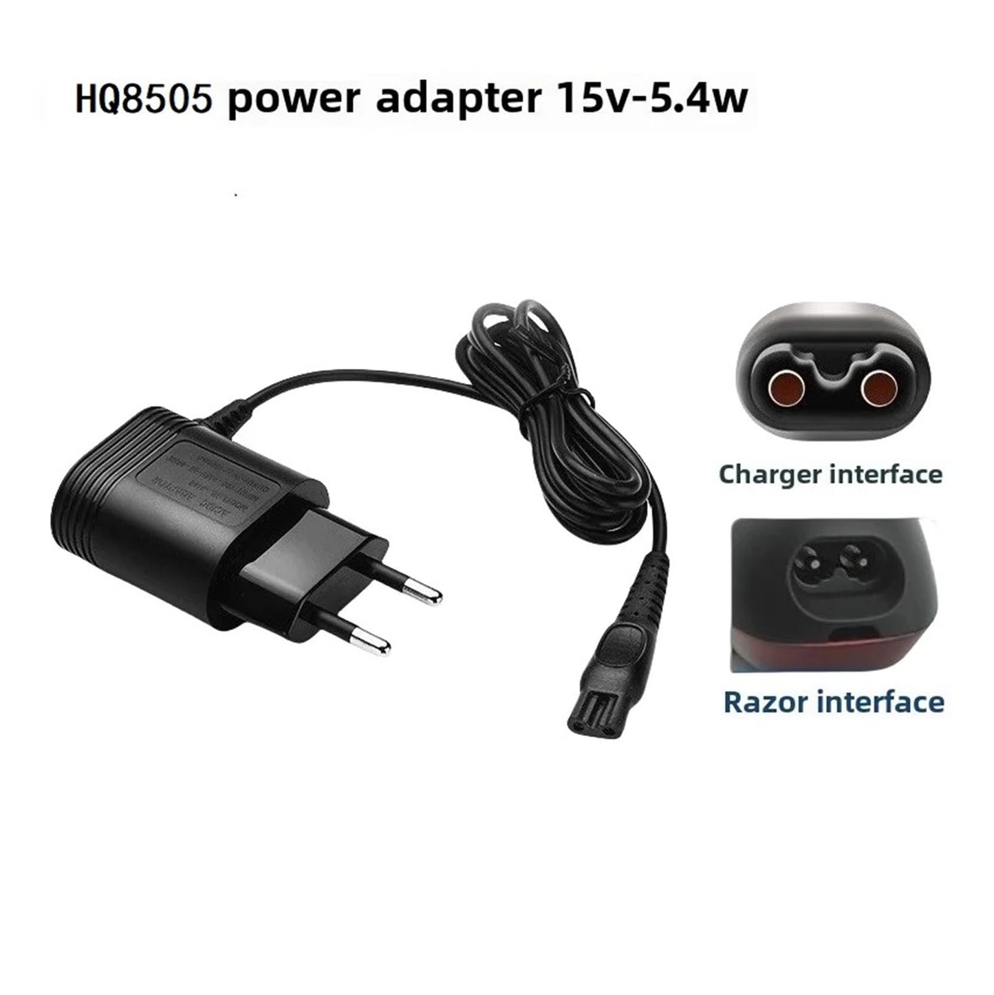 15V Charger Cord?Compatible For Philips Electric Shaver Razor HQ8505 Power Cord,Compatible For Norelco Series 3000 5000 6000 7000 9000 MG5950 Beauty and Personal Care YHNNH