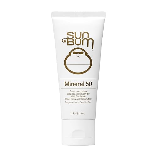 Sun Bum Mineral SPF 50 Sunscreen Body Lotion - Broad Spectrum Moisturizing Sunscreen with Vitamin E - Vegan and Hawaii 104 Act Compliant (Made without Beauty & Personal Care Sun Bum
