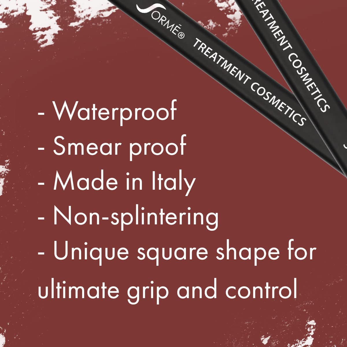 Sorme Waterproof Lip Liner - Non-splintering Smearproof Lip Liner - Revitalizing with Lecithin, Vitamins C and E Beauty & Personal Care SORMÉ