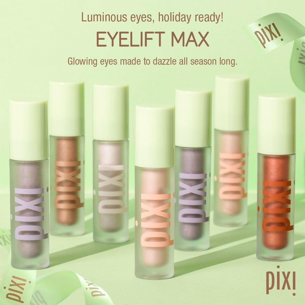 Pixi EyeLift Max Liquid EyeShadow | Long-Wearing, Crease-Free Color | Luminous & Soft-Focus Finish | With Avocado, Rosehip & Mango Seeds Extracts… Beauty & Personal Care Pixi