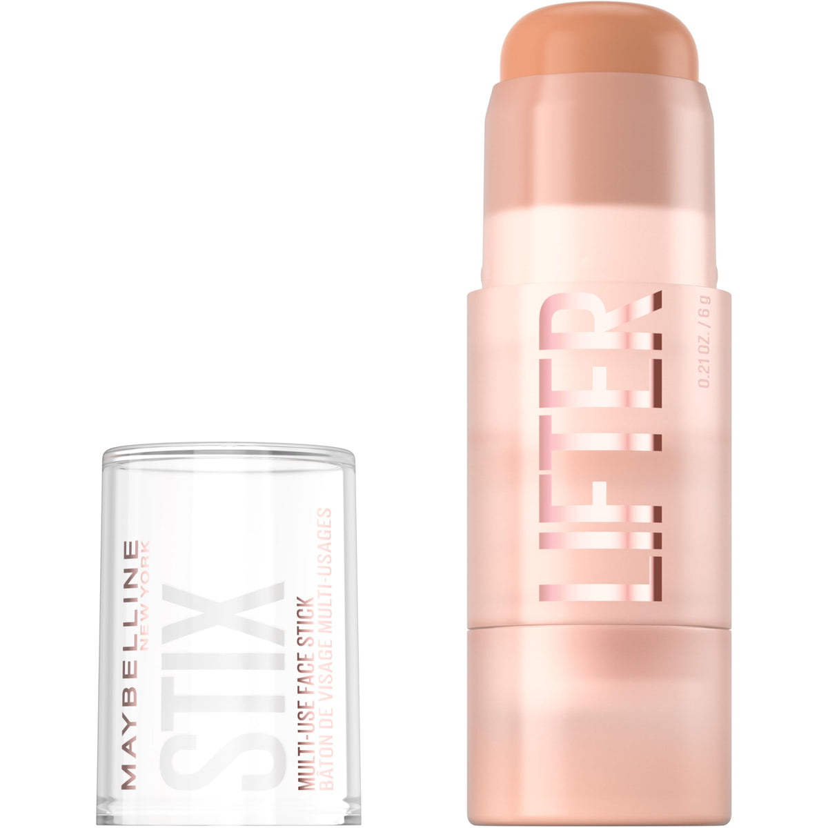Maybelline Lifter Stix Multi-Use Face Stick - Contour, Bronzer, Concealer and Foundation Stick, All-In-One Creamy Face Makeup with Cranberry Seed Oil