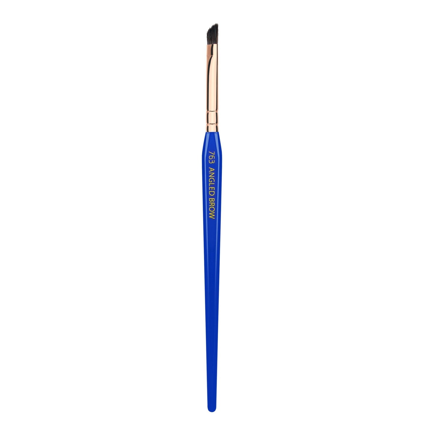 Bdellium Tools Professional Makeup Brush - Golden Triangle 763 Angled Brow - With All Vegan and Soft Synthetic Fibers, For Defining Eyebrows (Blue Beauty & Personal Care BDELLIUM TOOLS